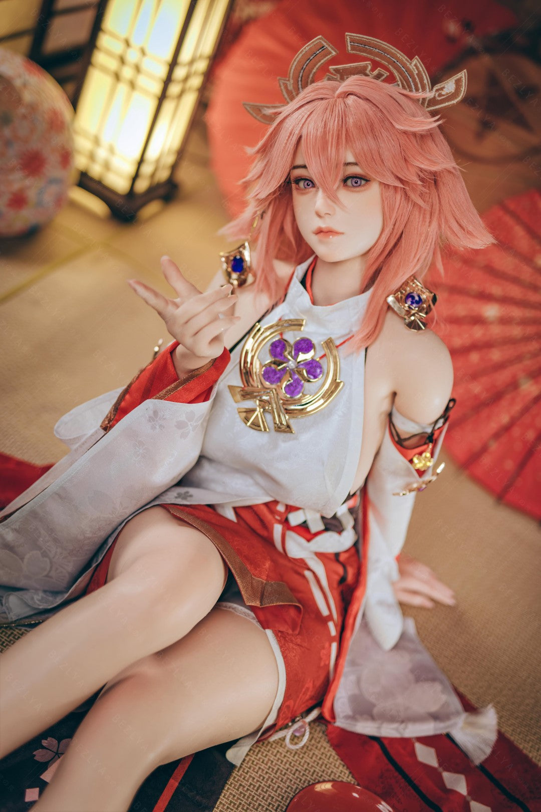 Yae Miko Sex Doll (Bezlya Doll 155 cm e-cup 2.2CF siliconen)