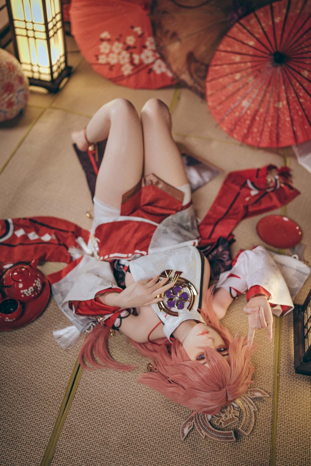 Yae Miko Sex Doll (Bezlya Doll 155 cm e-cup 2.2CF siliconen)