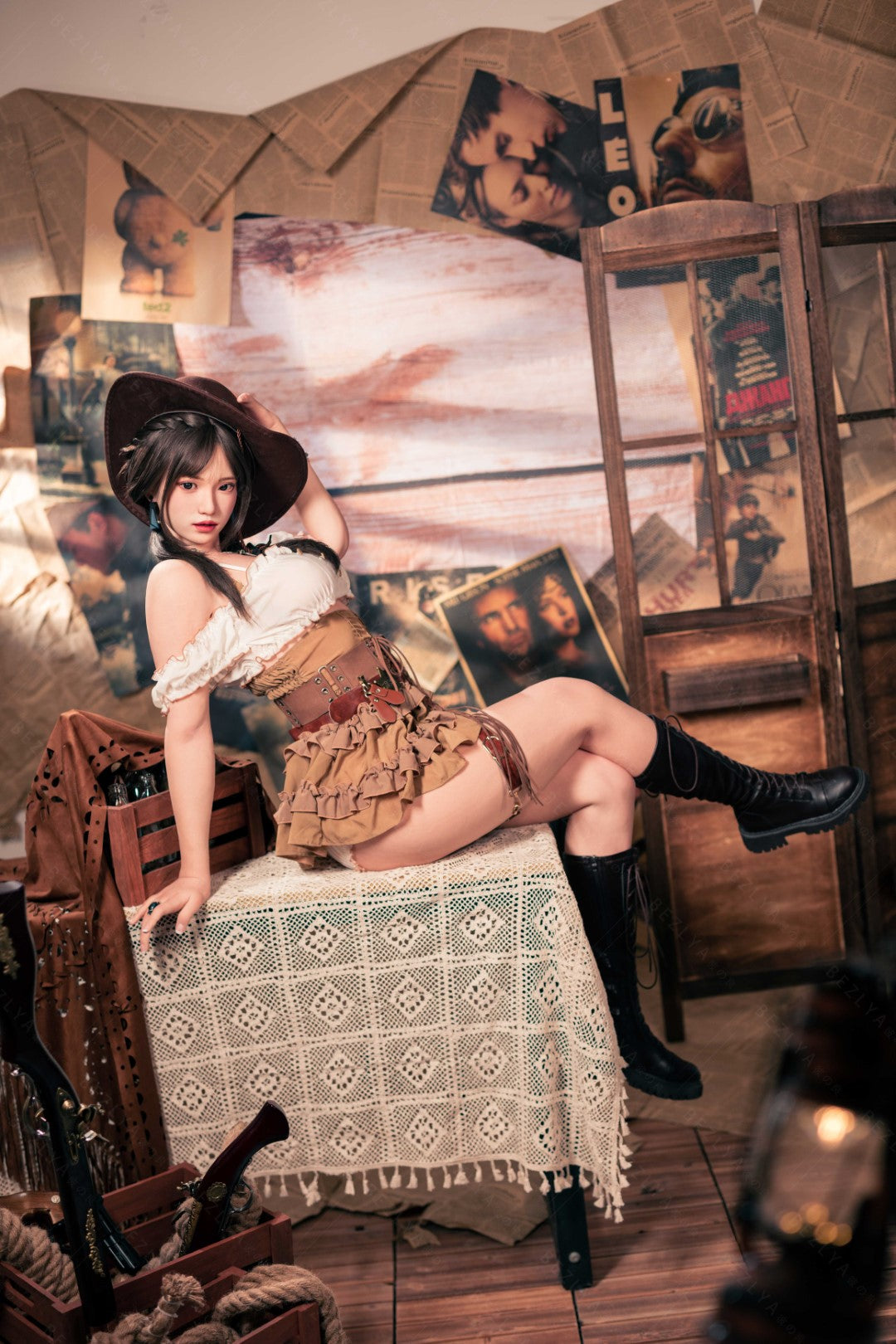 Helianthus-sekspop (Bezlya Doll 162 cm C-cup 2,2U siliconen)