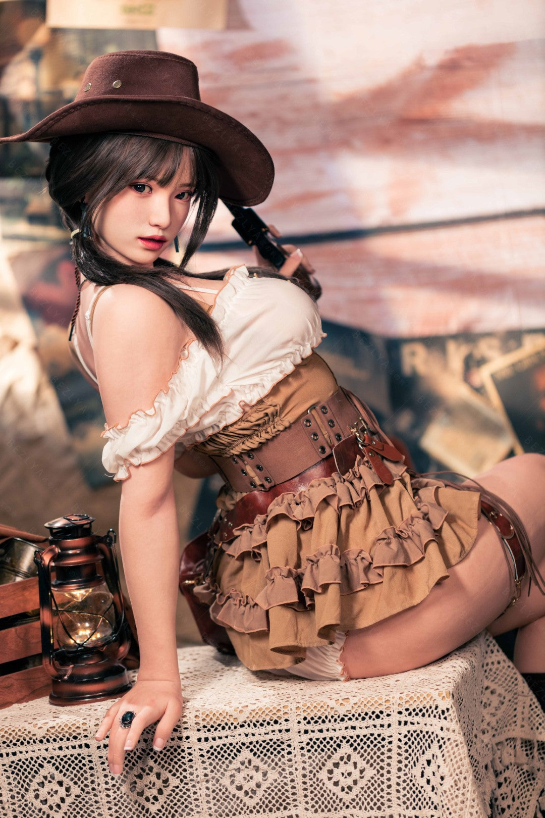 Helianthus-sekspop (Bezlya Doll 162 cm C-cup 2,2U siliconen)