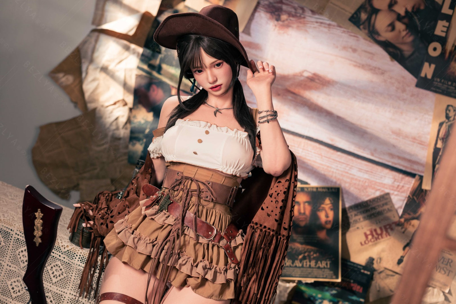 Helianthus-sekspop (Bezlya Doll 162 cm C-cup 2,2U siliconen)