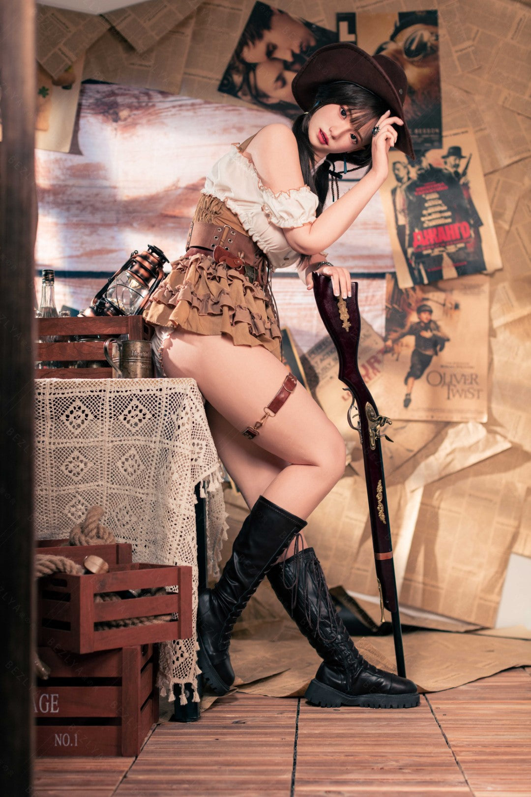 Helianthus-sekspop (Bezlya Doll 162 cm C-cup 2,2U siliconen)