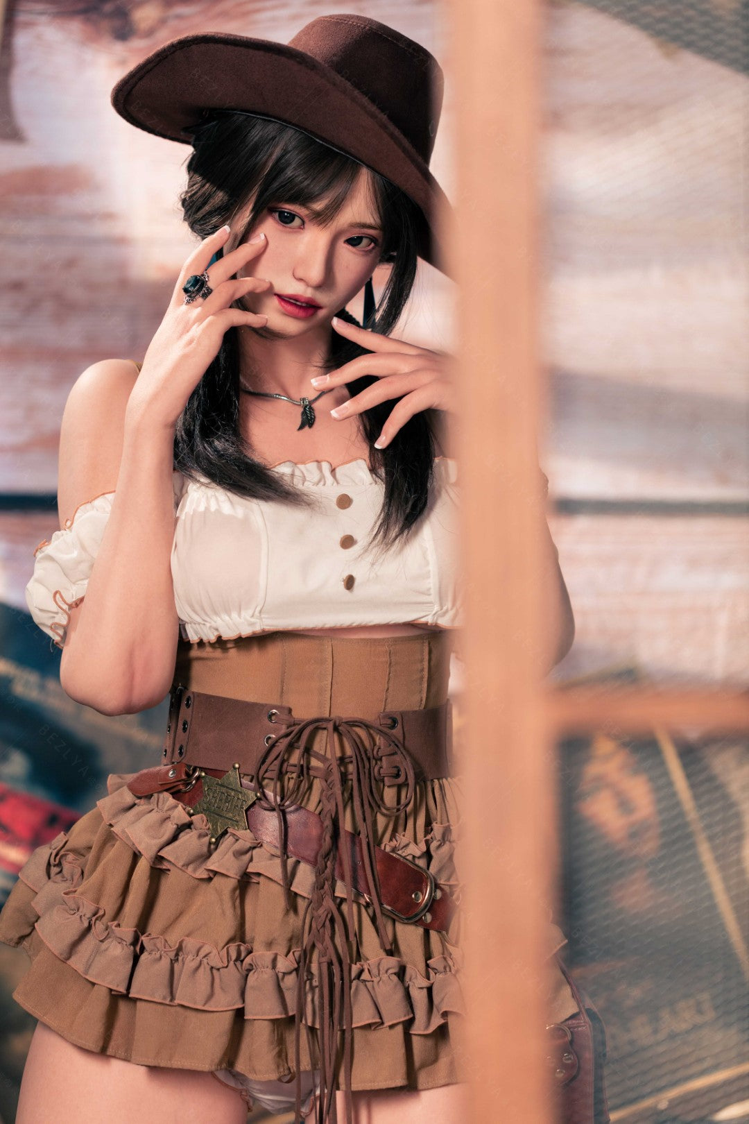 Helianthus-sekspop (Bezlya Doll 162 cm C-cup 2,2U siliconen)