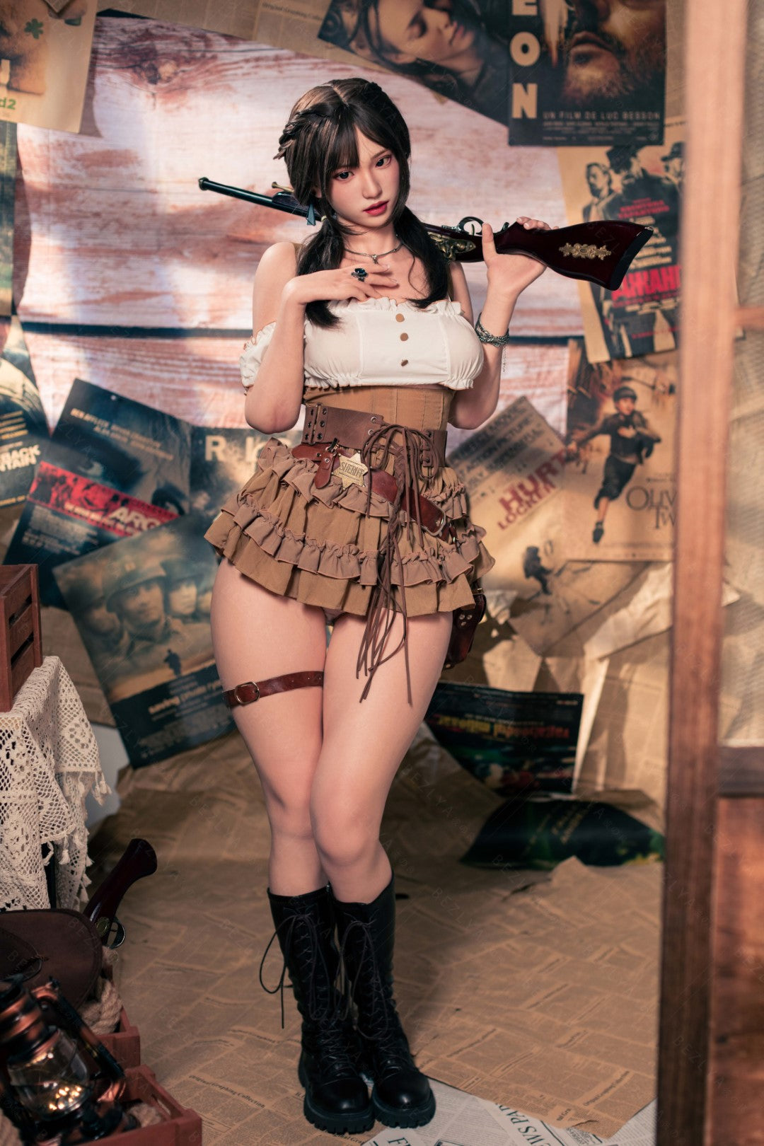 Helianthus-sekspop (Bezlya Doll 162 cm C-cup 2,2U siliconen)