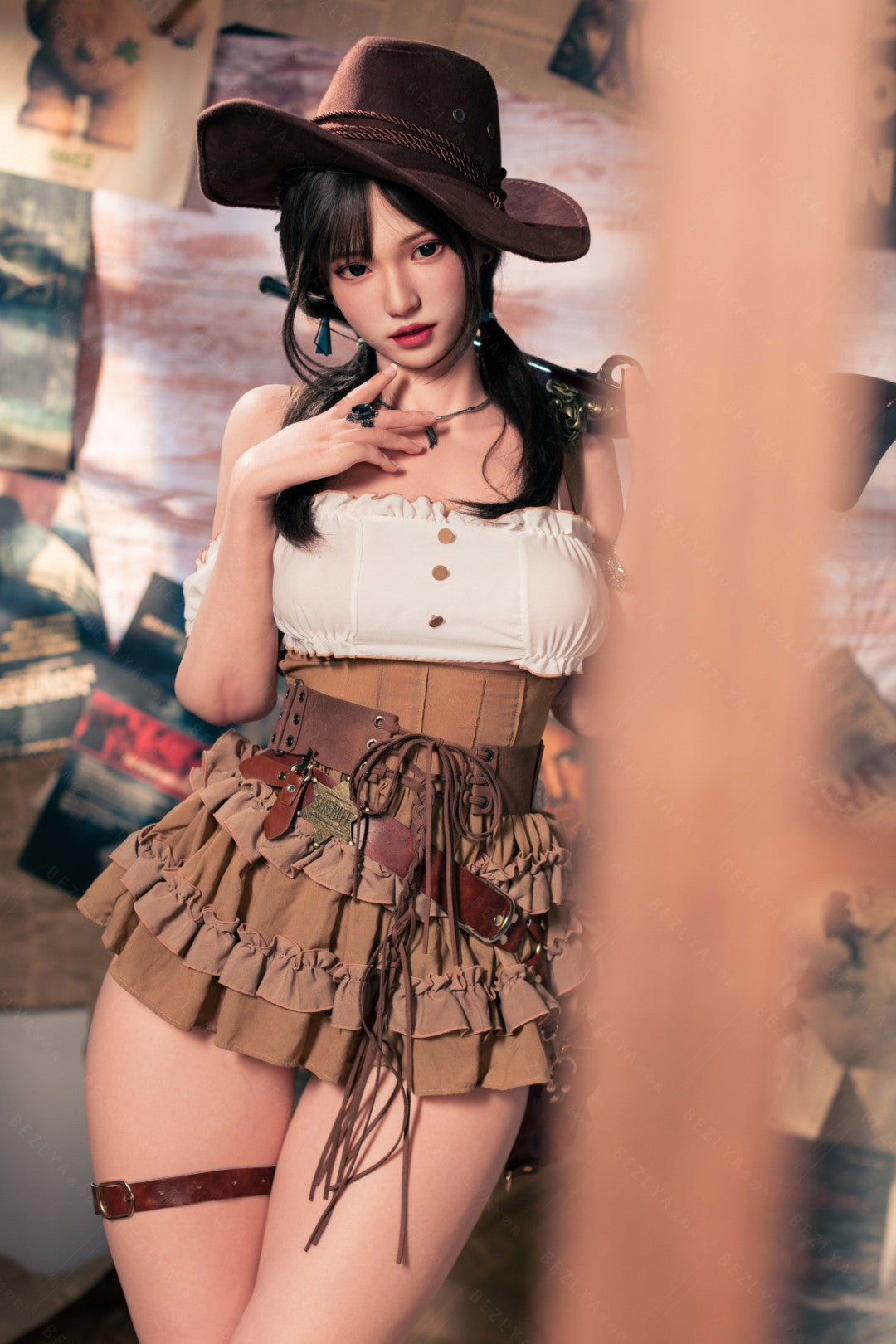 Helianthus-sekspop (Bezlya Doll 162 cm C-cup 2,2U siliconen)