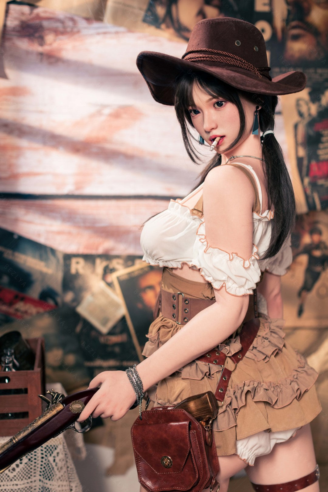 Helianthus-sekspop (Bezlya Doll 162 cm C-cup 2,2U siliconen)