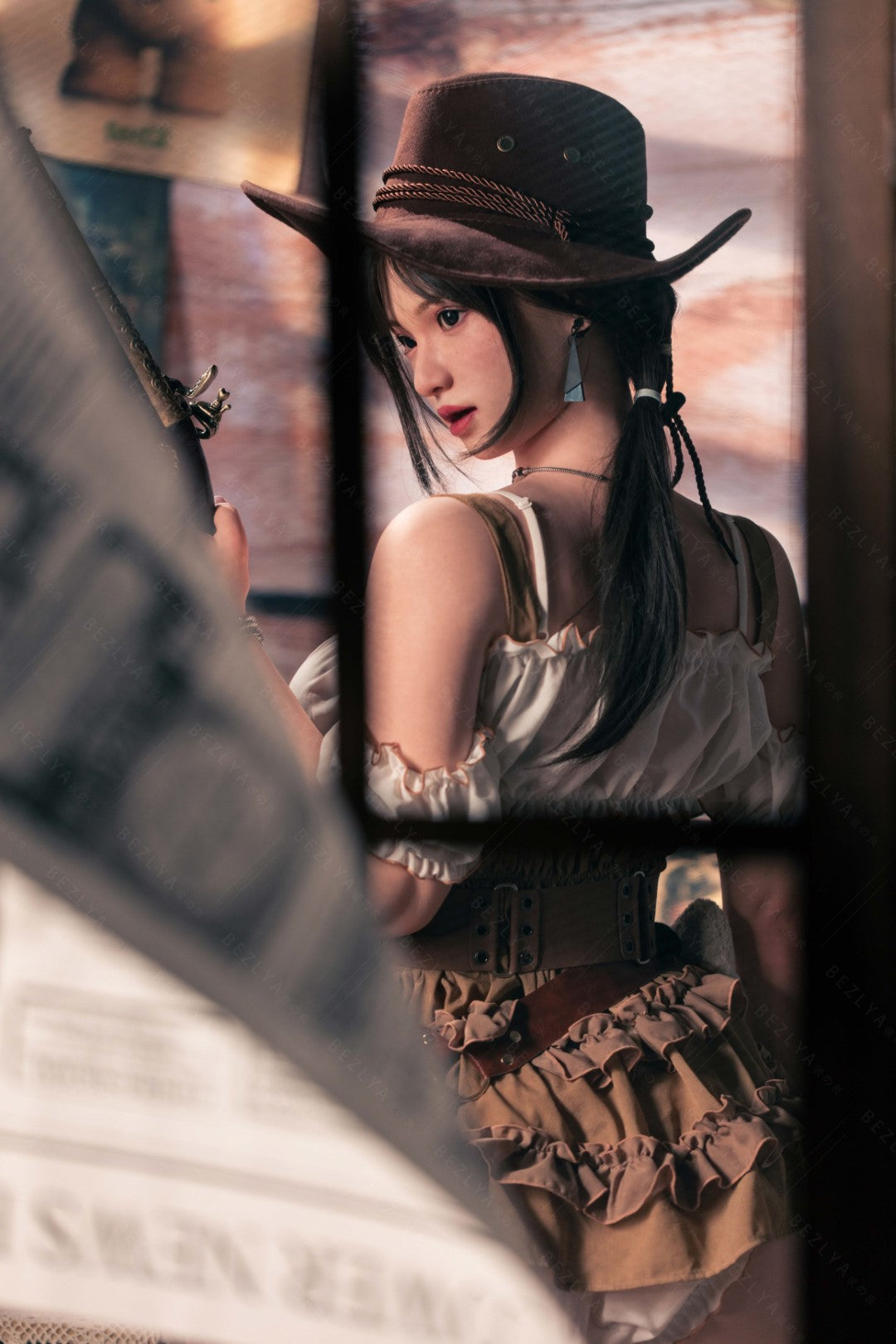 Helianthus-sekspop (Bezlya Doll 162 cm C-cup 2,2U siliconen)