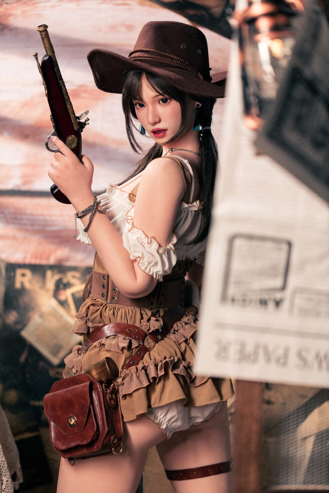 Helianthus-sekspop (Bezlya Doll 162 cm C-cup 2,2U siliconen)