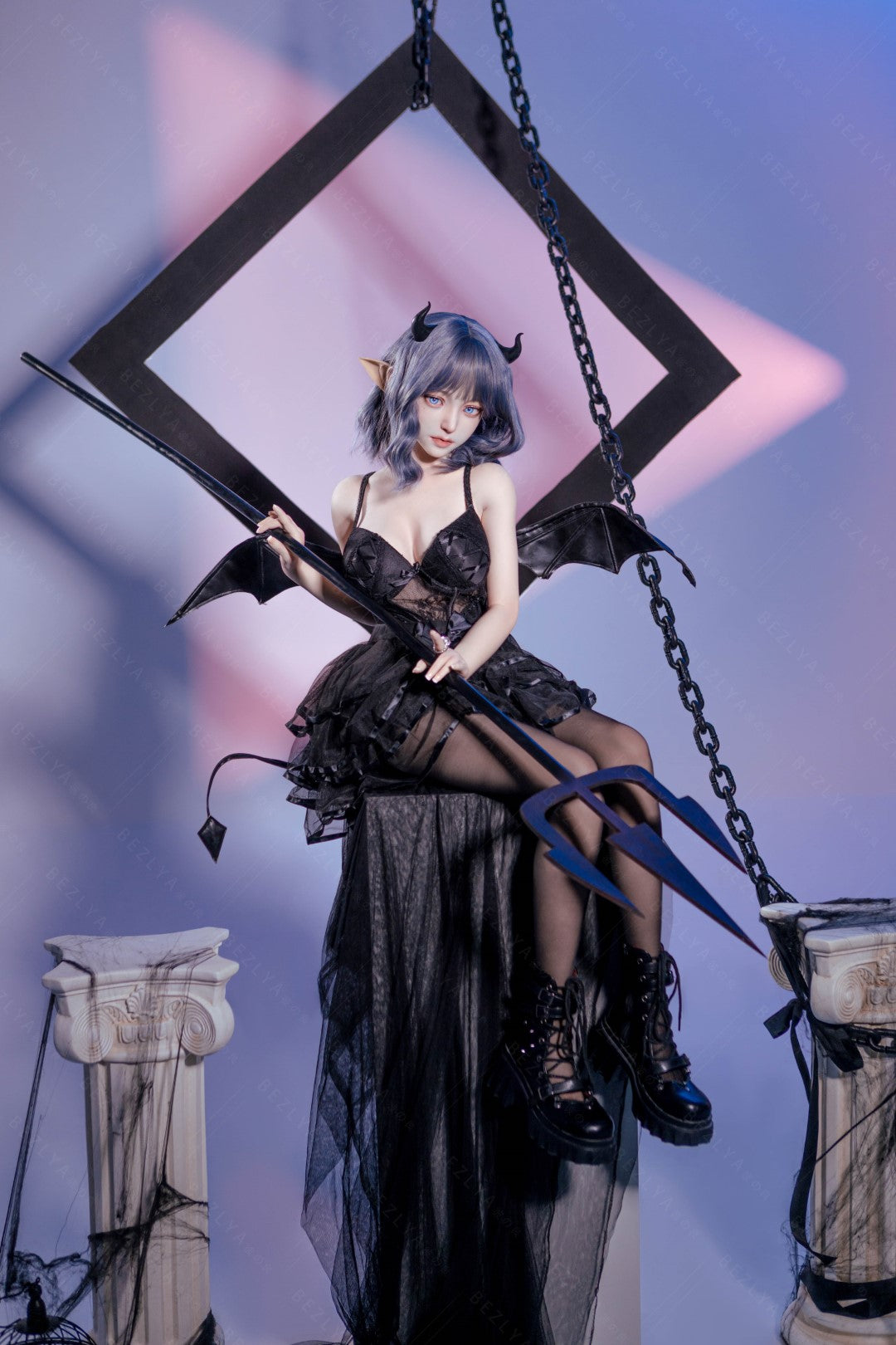 Campanula-sekspop (Bezlya Doll 149 cm D-cup 2.1 siliconen)