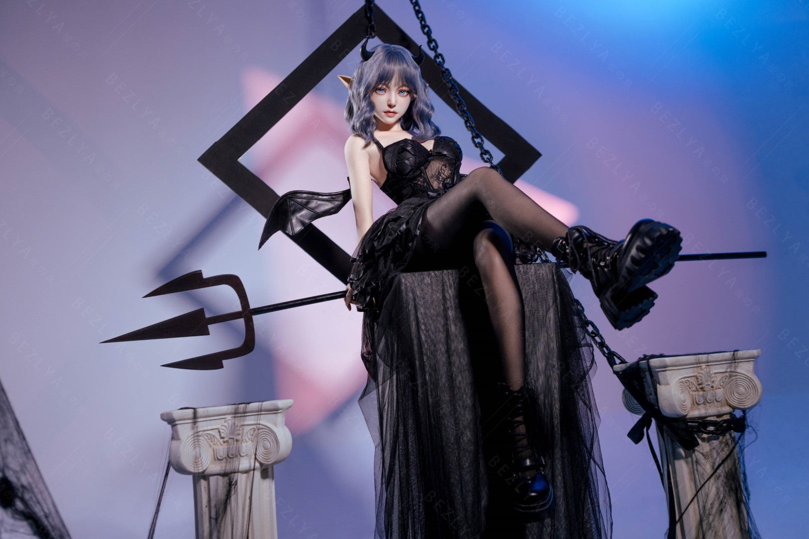 Campanula sex pop (Bezlya Doll 149cm D-Kupa 2.1 Silicone)