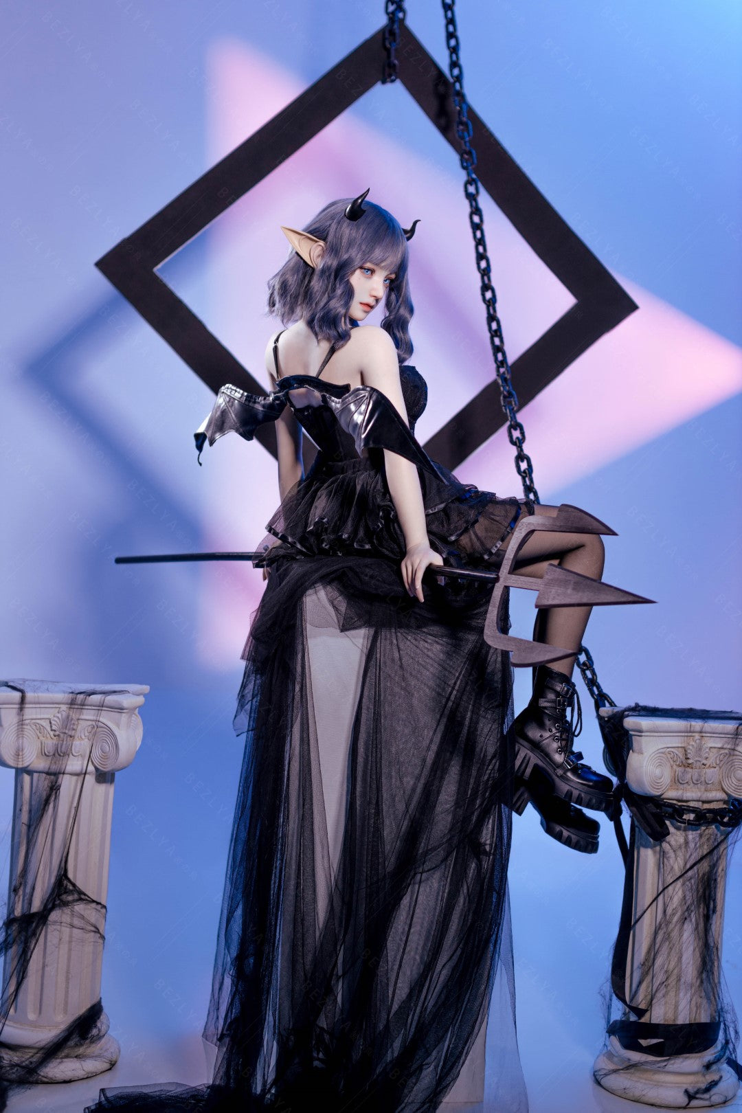 Campanula-sekspop (Bezlya Doll 149 cm D-cup 2.1 siliconen)