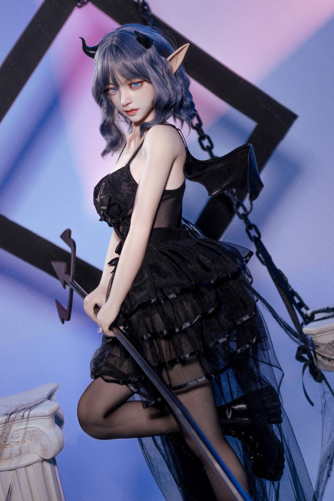 Campanula-sekspop (Bezlya Doll 149 cm D-cup 2.1 siliconen)