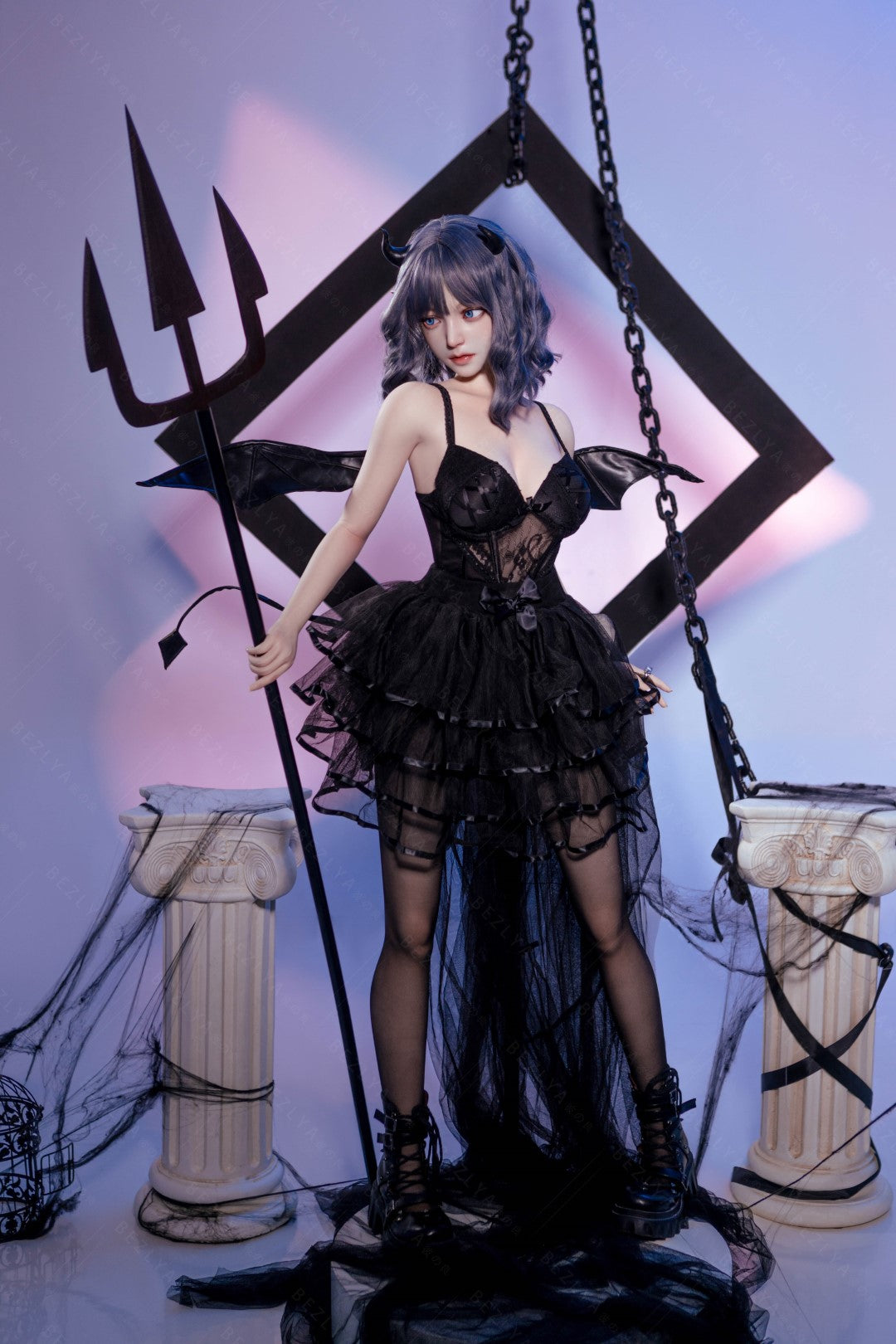 Campanula-sekspop (Bezlya Doll 149 cm D-cup 2.1 siliconen)