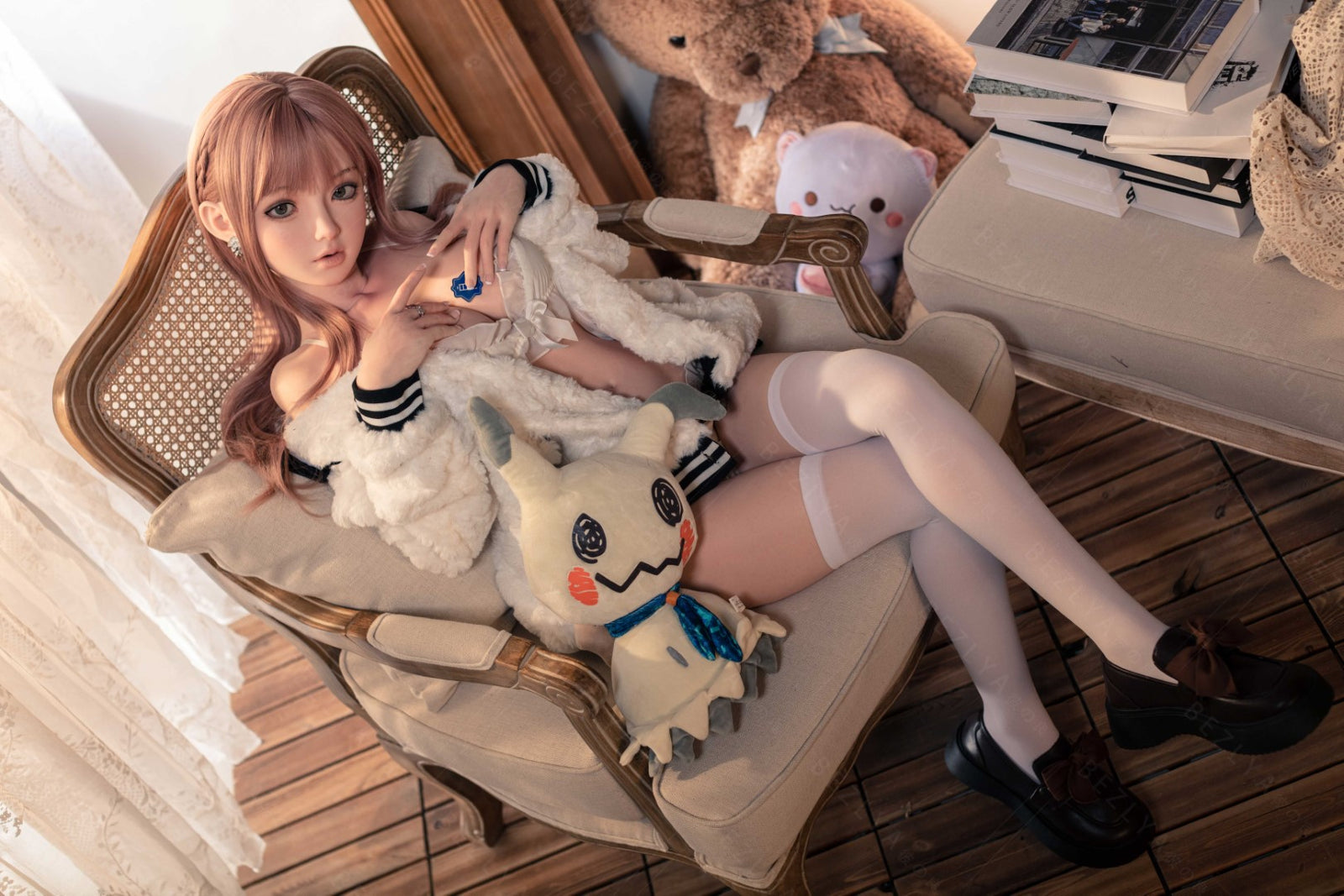 Convallaria-sekspop (Bezlya Doll 149 cm D-cup 2.2CF siliconen)
