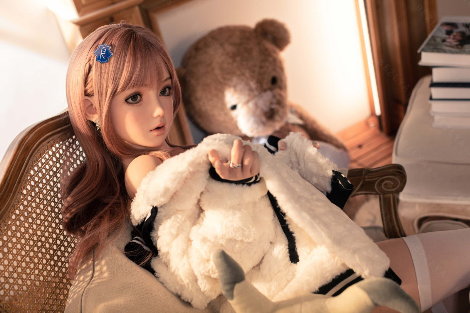 Convallaria-sekspop (Bezlya Doll 149 cm D-cup 2.2CF siliconen)