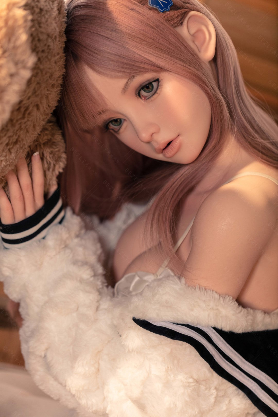 Convallaria-sekspop (Bezlya Doll 149 cm D-cup 2.2CF siliconen)