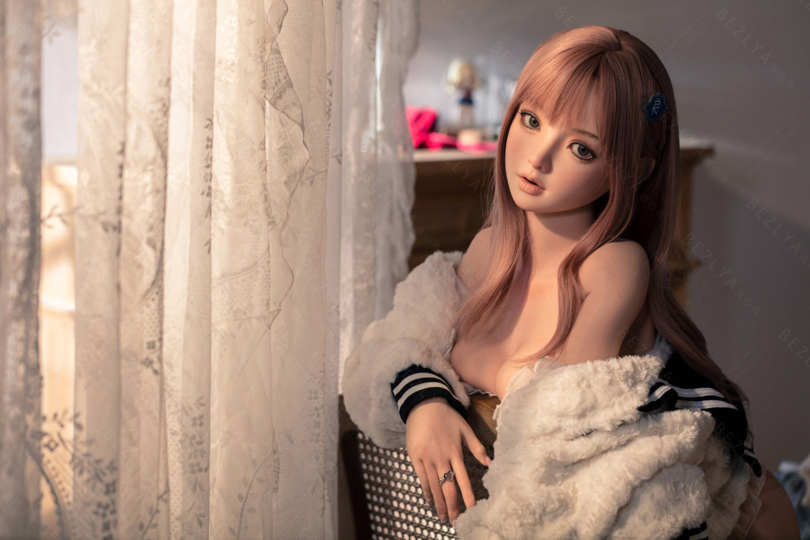Convallaria-sekspop (Bezlya Doll 149 cm D-cup 2.2CF siliconen)