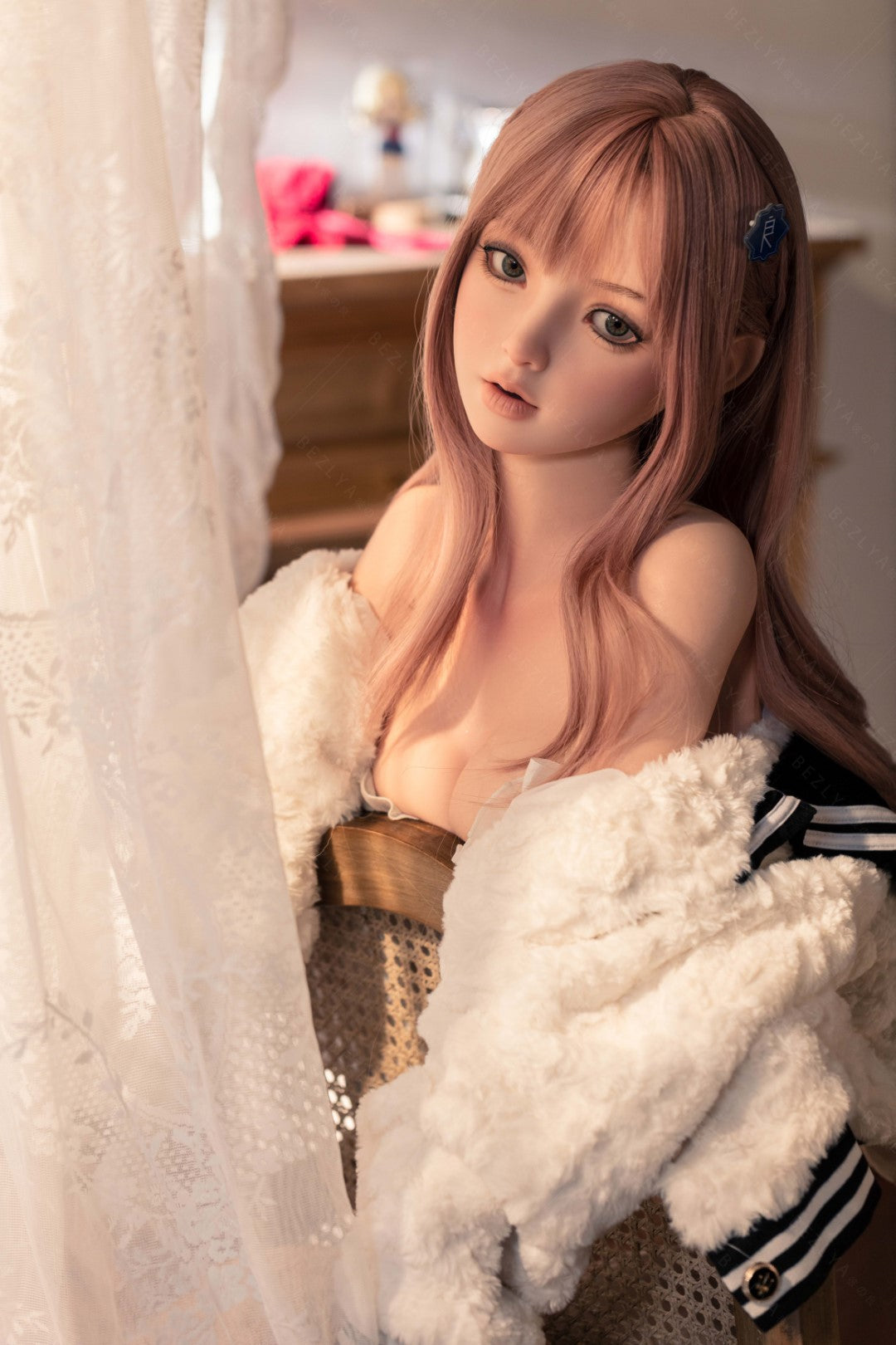Convallaria-sekspop (Bezlya Doll 149 cm D-cup 2.2CF siliconen)
