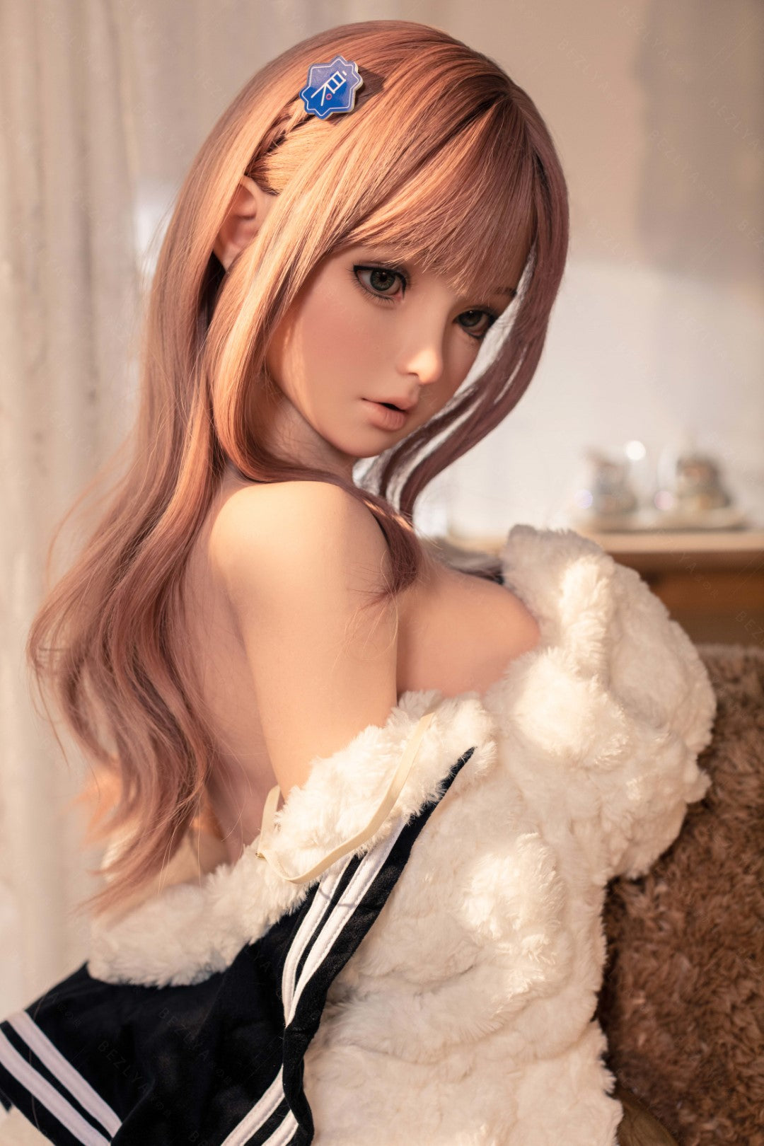 Convallaria-sekspop (Bezlya Doll 149 cm D-cup 2.2CF siliconen)