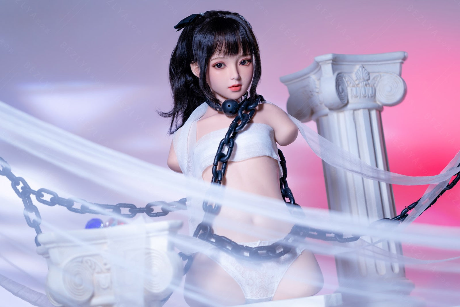 Convallaria Torso-sekspop (Bezlya Doll 77cm A cup 2.1 Siliconen)