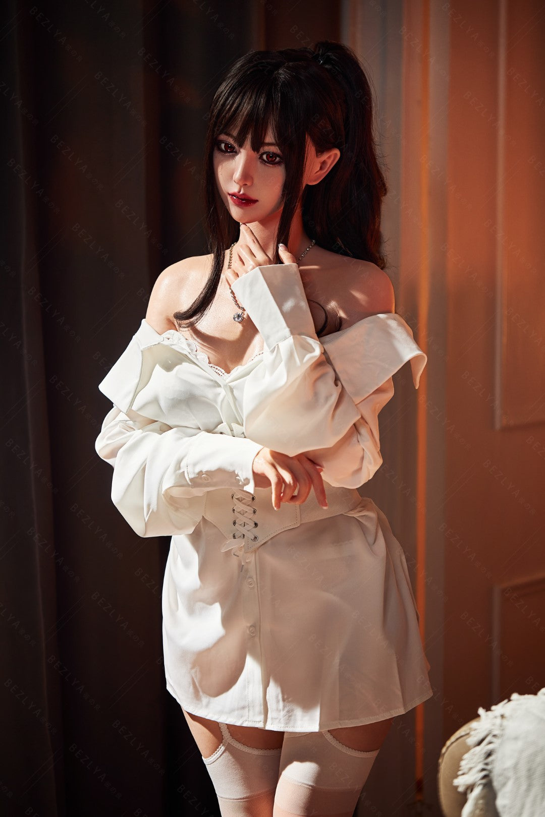 Hibiscus-sekspop (Bezlya Doll 153cm C-cup 2.2U siliconen)