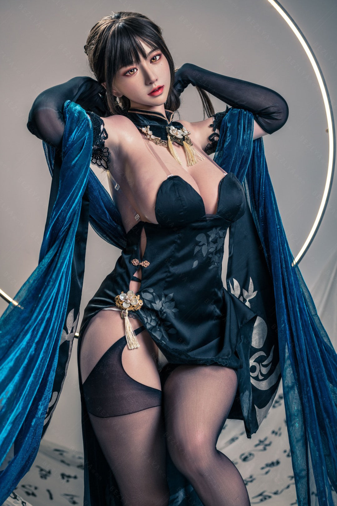 Teams Sex Doll (Bezlya Doll 155cm H-Kupa 2.1 Silicone)