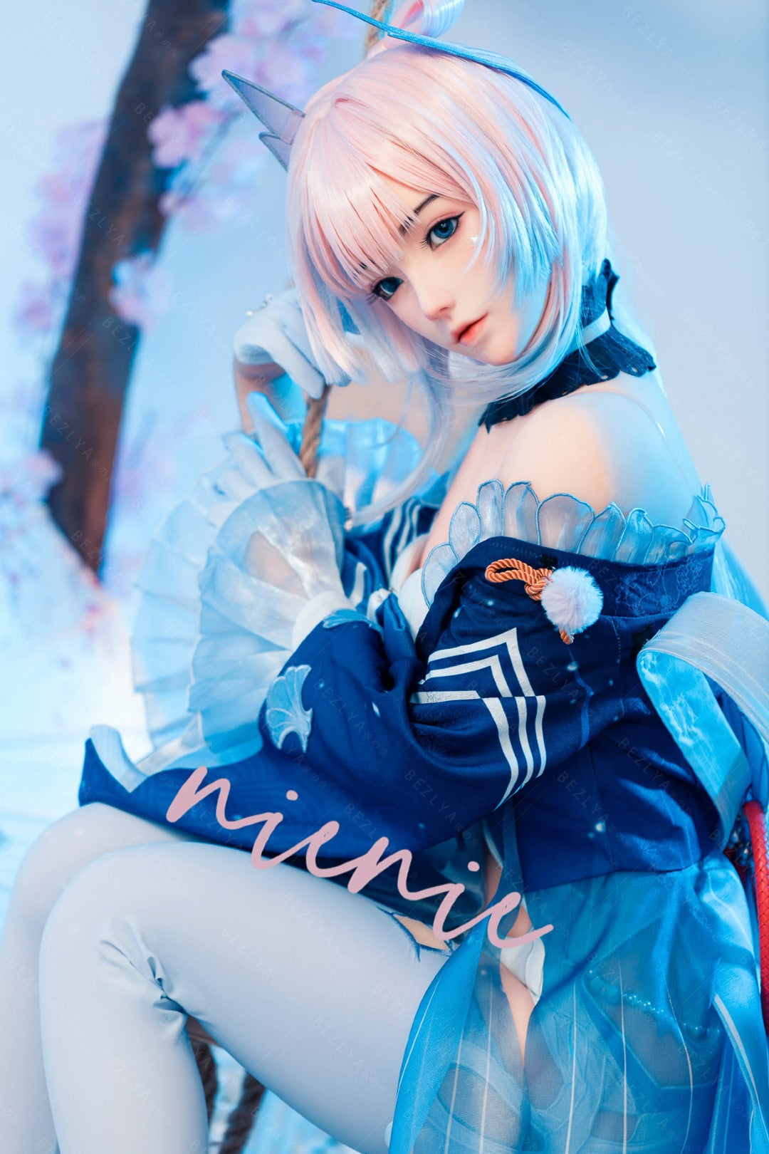 Cyrtenthera-sekspop (Bezlya Doll 155cm B-cup 2.0 TPE+Siliconen)