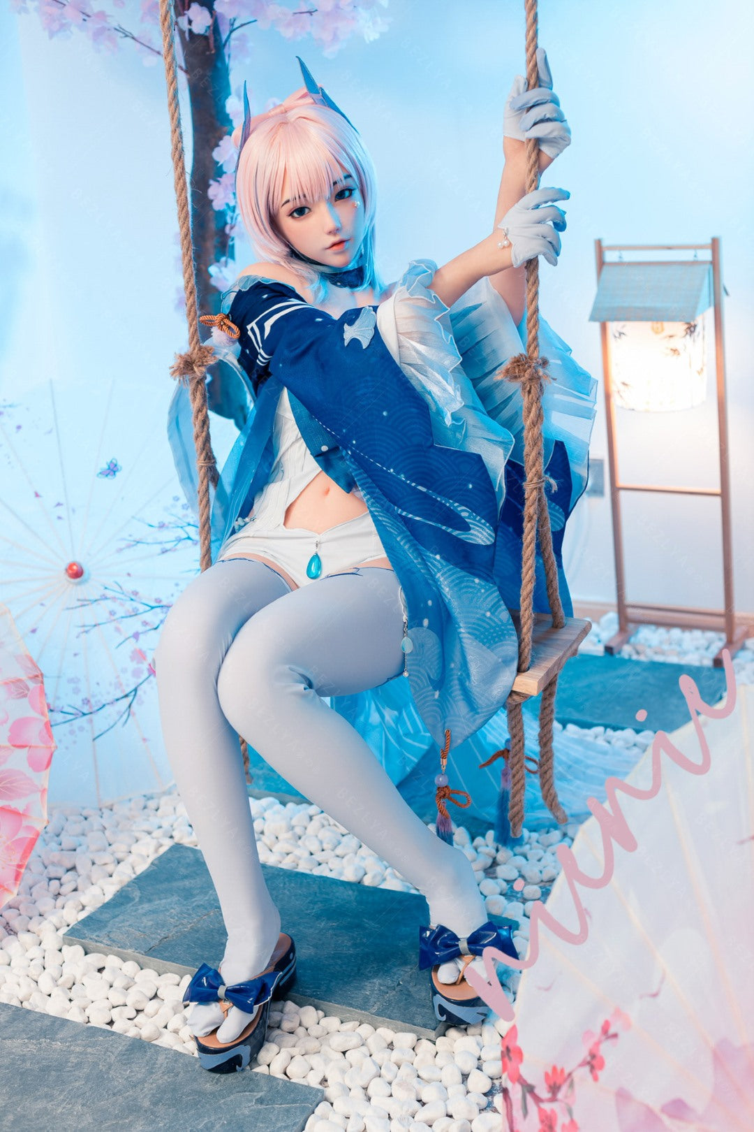 Cyrtenthera-sekspop (Bezlya Doll 155cm B-cup 2.0 TPE+Siliconen)