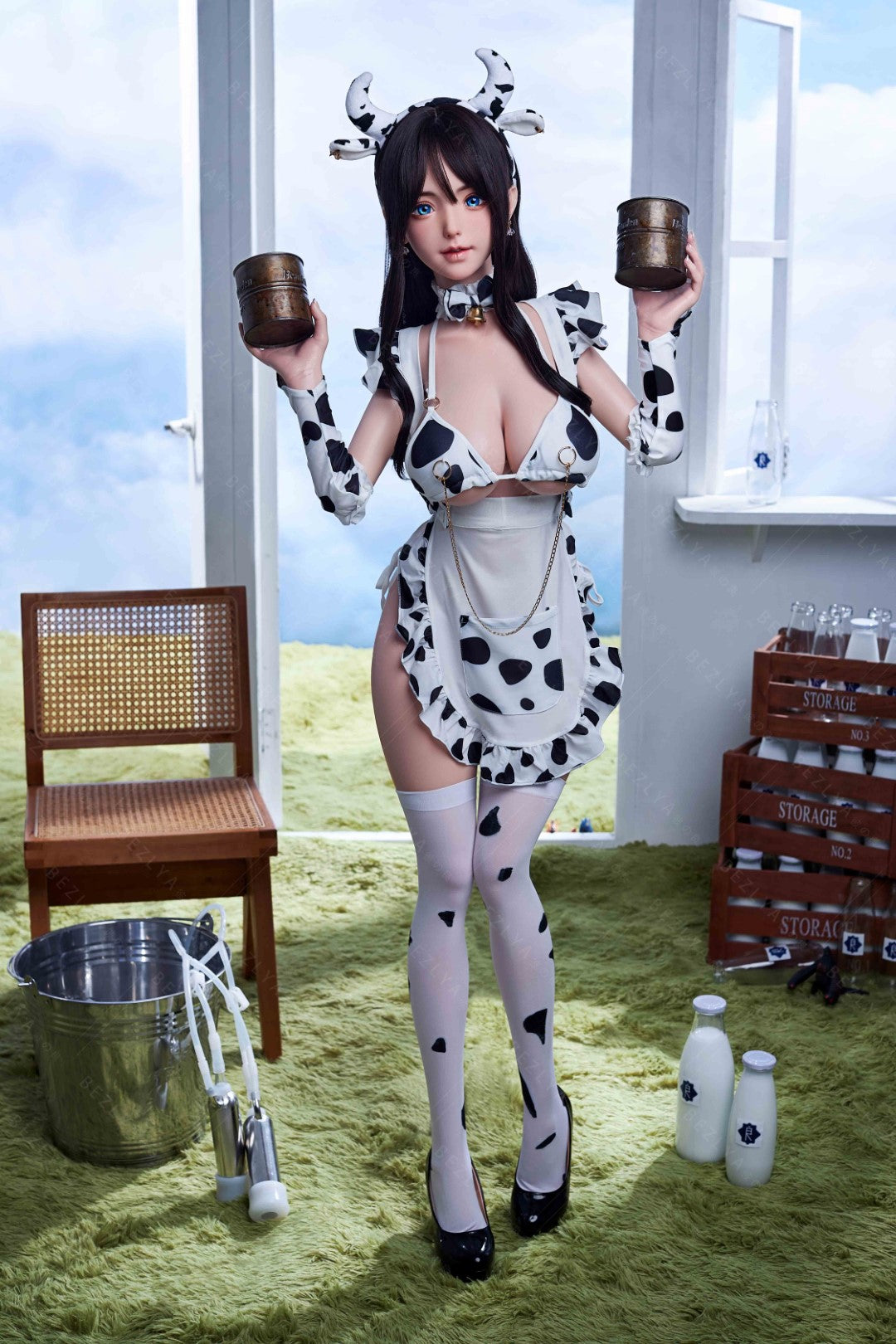 Pisum Sex doll (Bezlya Doll 145cm F-cup 2.2CF silicone)