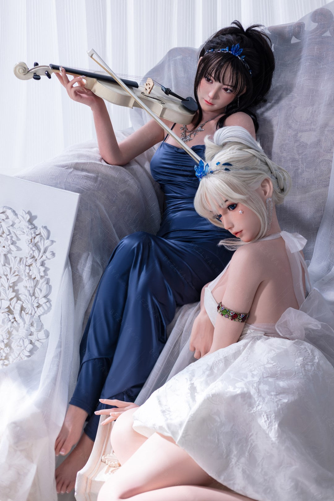 Cyrtenthera-sekspop (Bezlya Doll 155 cm E-cup 2.2CF siliconen)