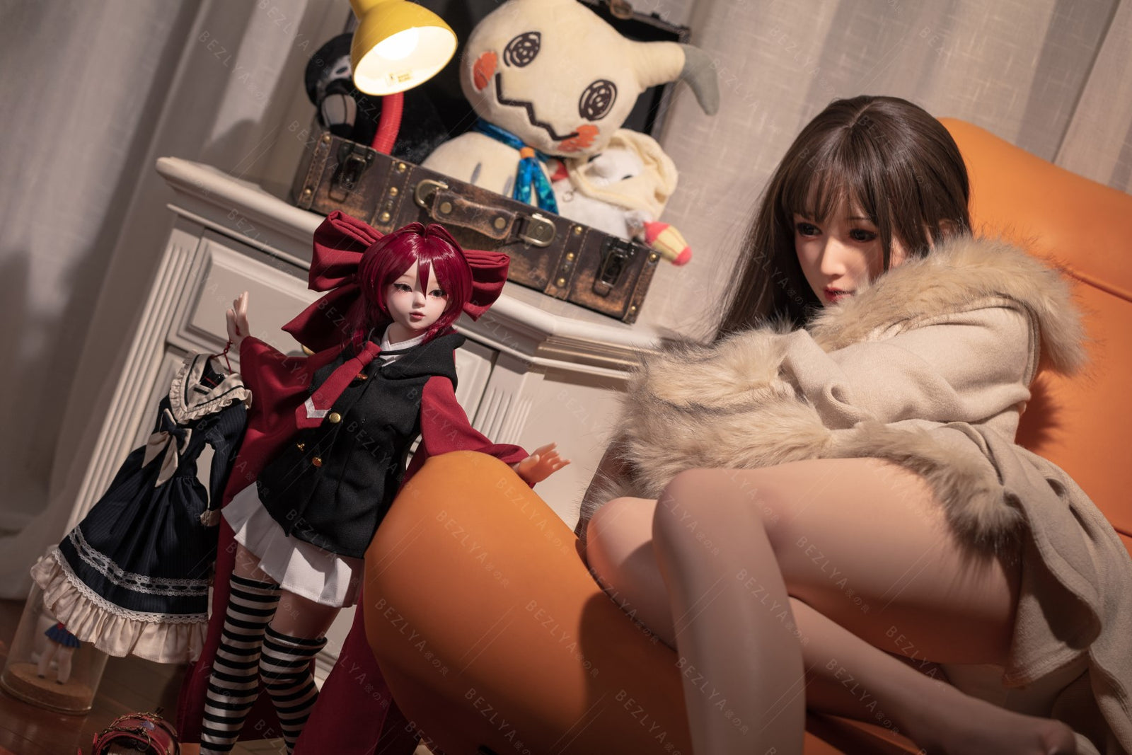 Litchi-sekspop (Bezlya Doll 60 cm C-cup 2.2 siliconen)