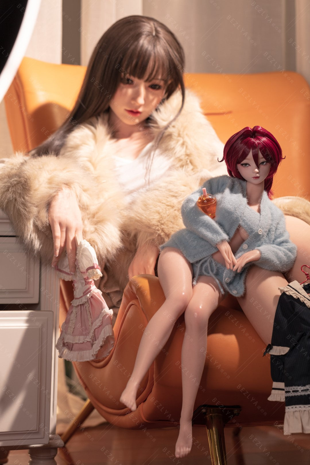 Litchi-sekspop (Bezlya Doll 60 cm C-cup 2.2 siliconen)