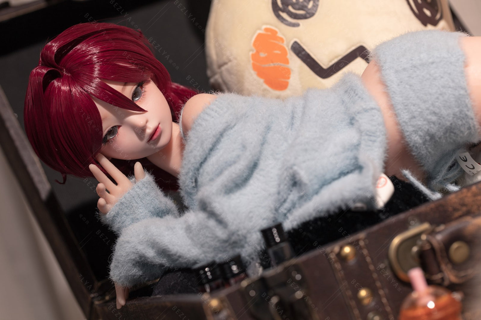 Litchi-sekspop (Bezlya Doll 60 cm C-cup 2.2 siliconen)