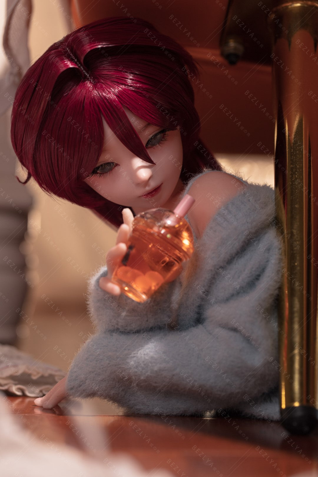 Litchi-sekspop (Bezlya Doll 60 cm C-cup 2.2 siliconen)