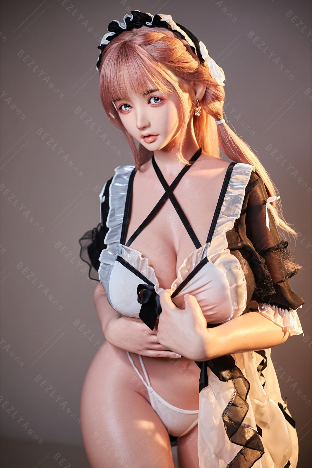 Vanille -sekspop (Bezlya Doll 155cm H-Kupa 2.1 Silicone)