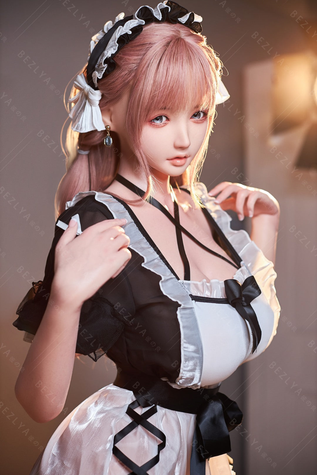Vanille -sekspop (Bezlya Doll 155cm H-Kupa 2.1 Silicone)
