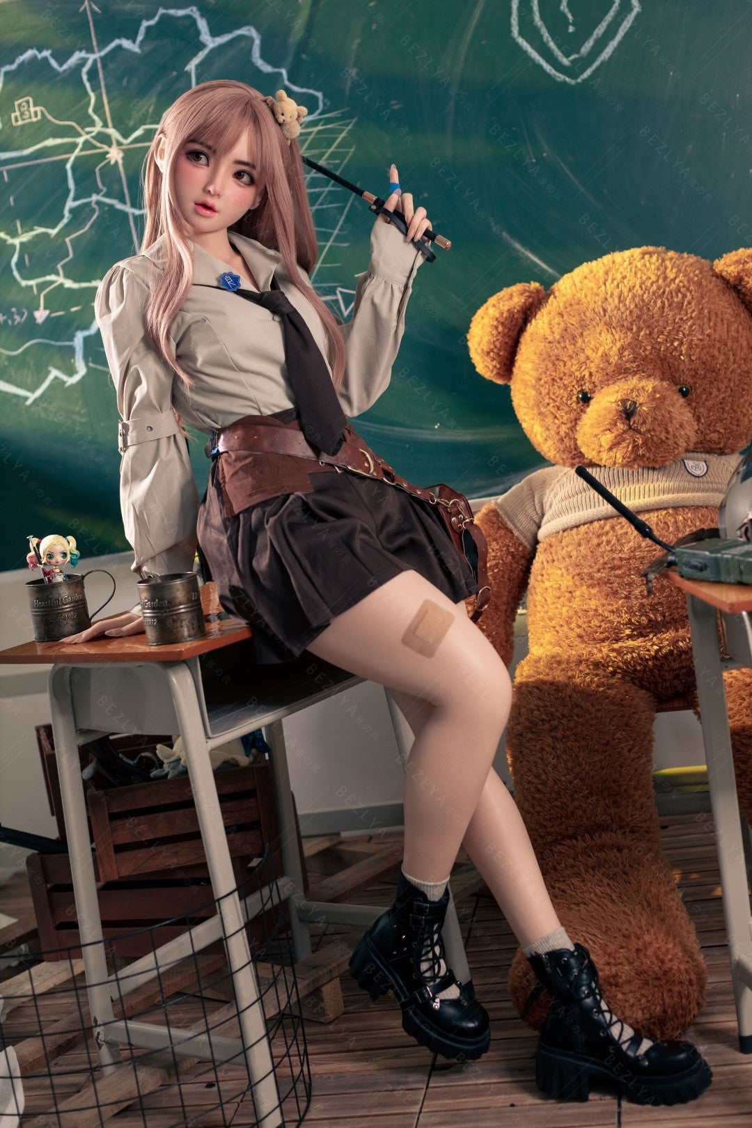 Convallaria-sekspop (Bezlya Doll 155 cm B-cup 2.1 siliconen)