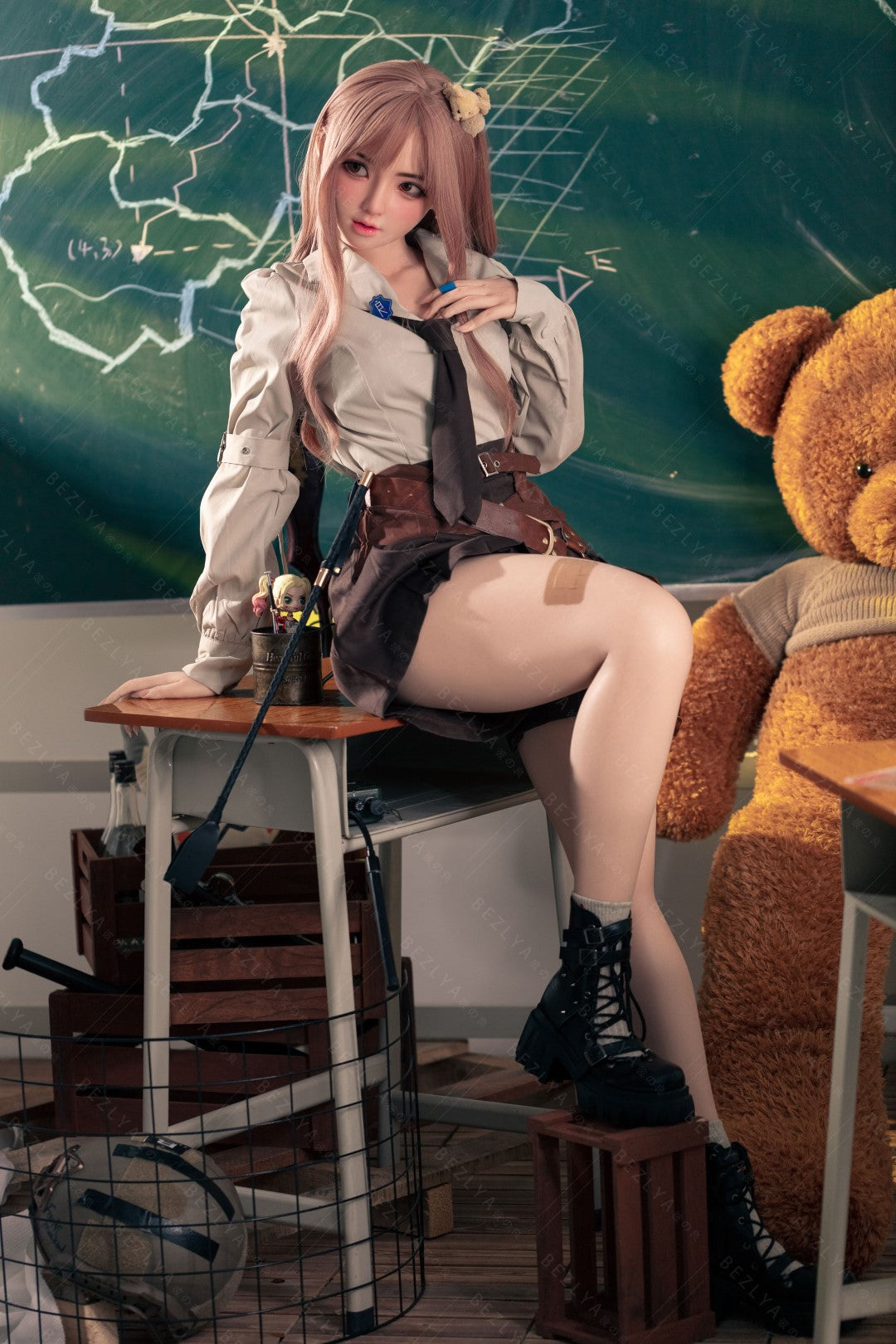 Convallaria-sekspop (Bezlya Doll 155 cm B-cup 2.1 siliconen)