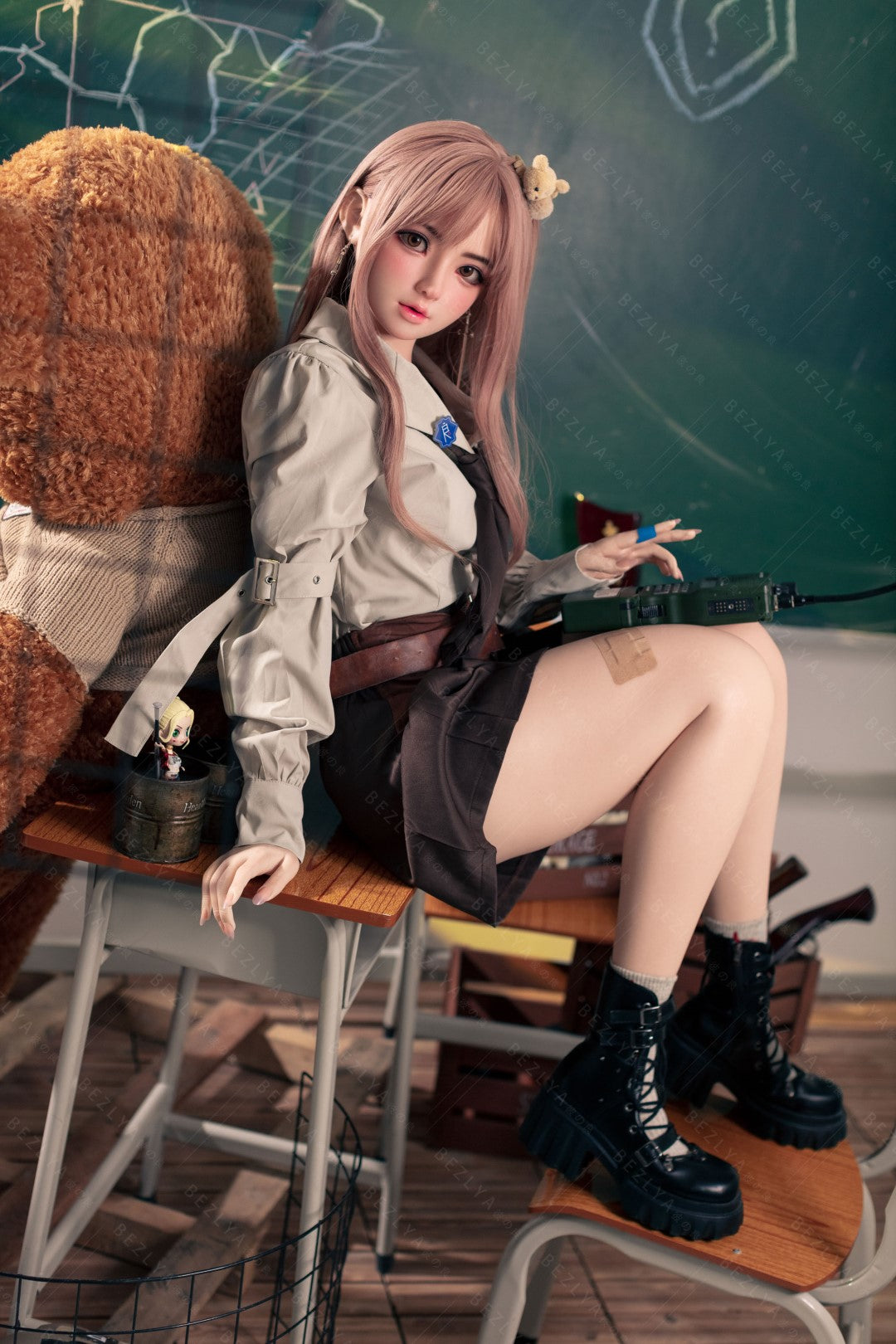 Convallaria-sekspop (Bezlya Doll 155 cm B-cup 2.1 siliconen)