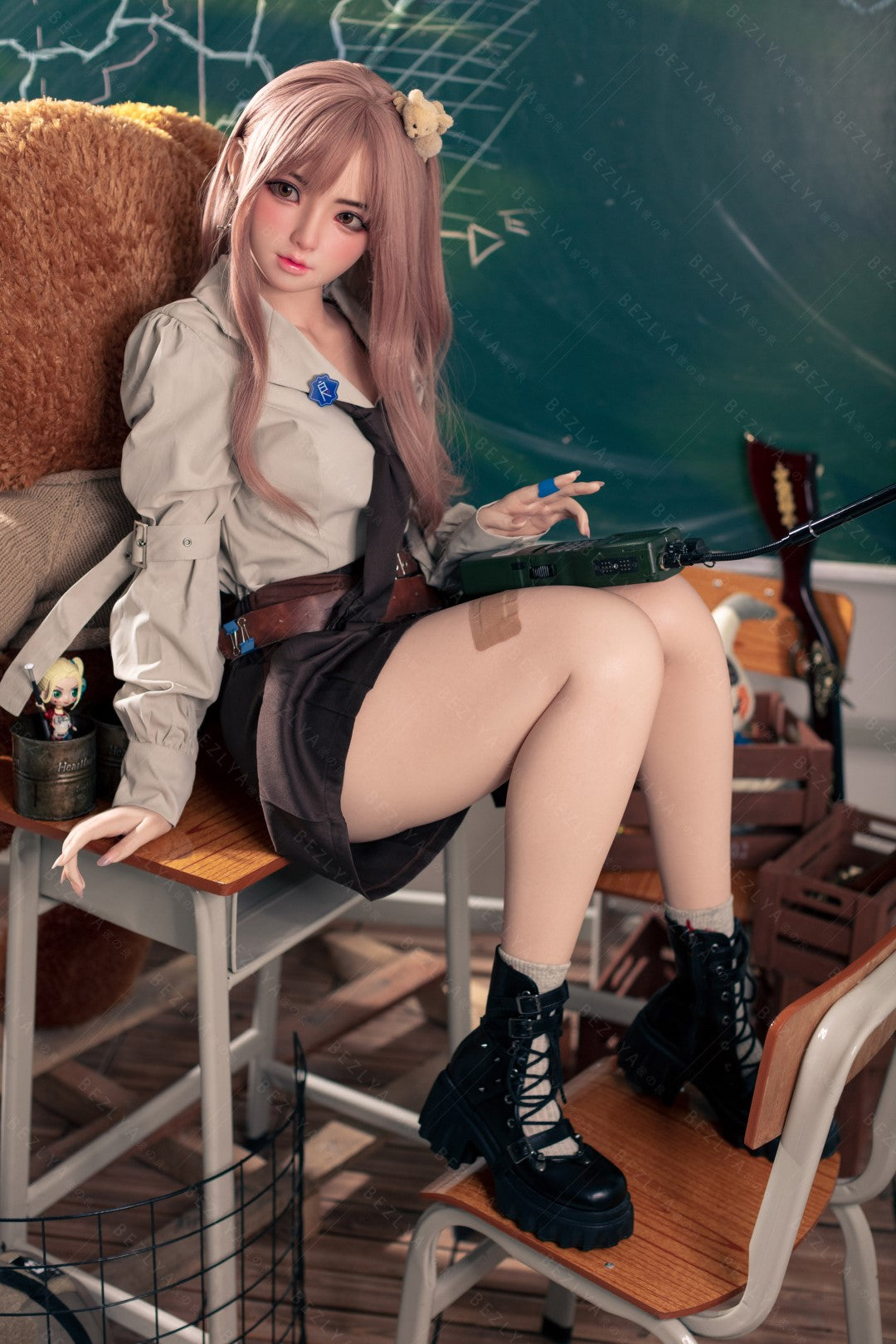 Convallaria-sekspop (Bezlya Doll 155 cm B-cup 2.1 siliconen)