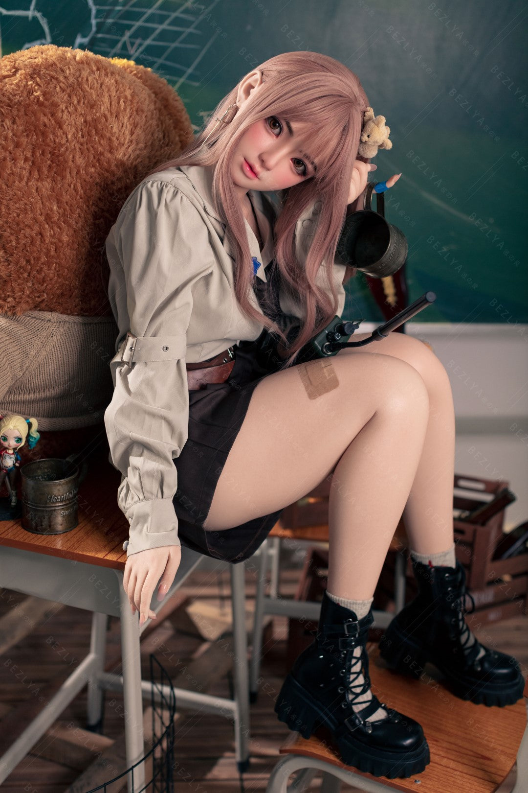 Convallaria-sekspop (Bezlya Doll 155 cm B-cup 2.1 siliconen)