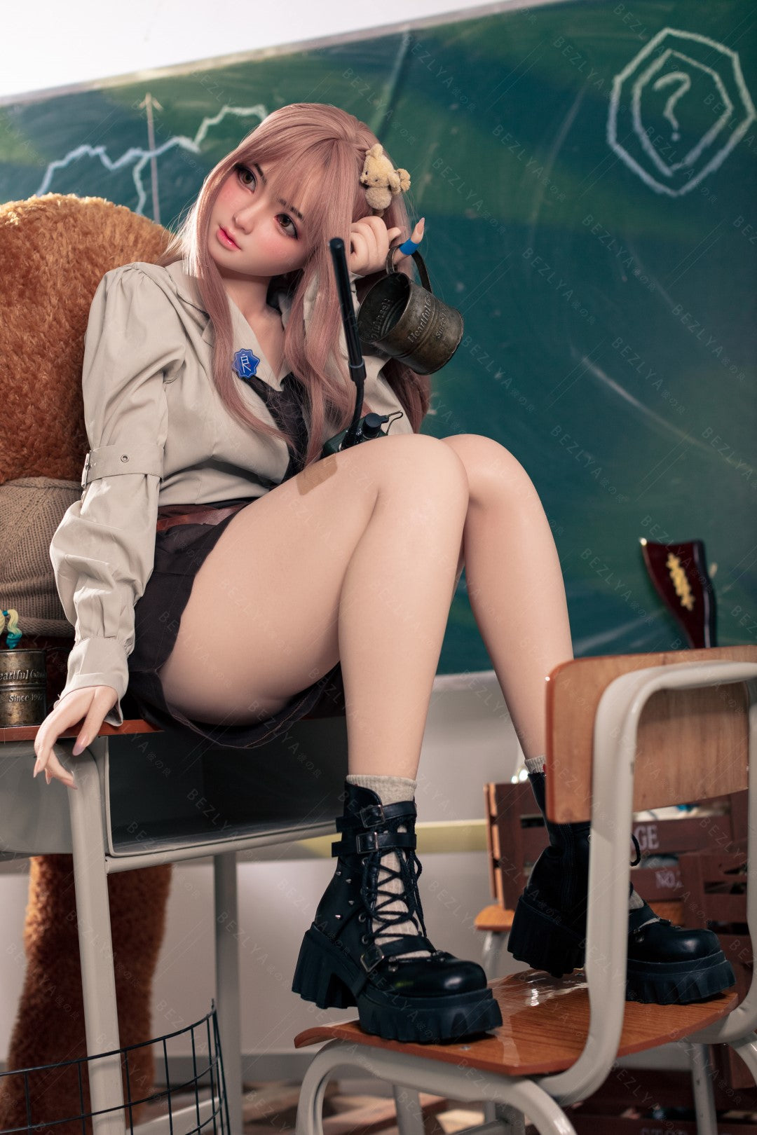 Convallaria-sekspop (Bezlya Doll 155 cm B-cup 2.1 siliconen)