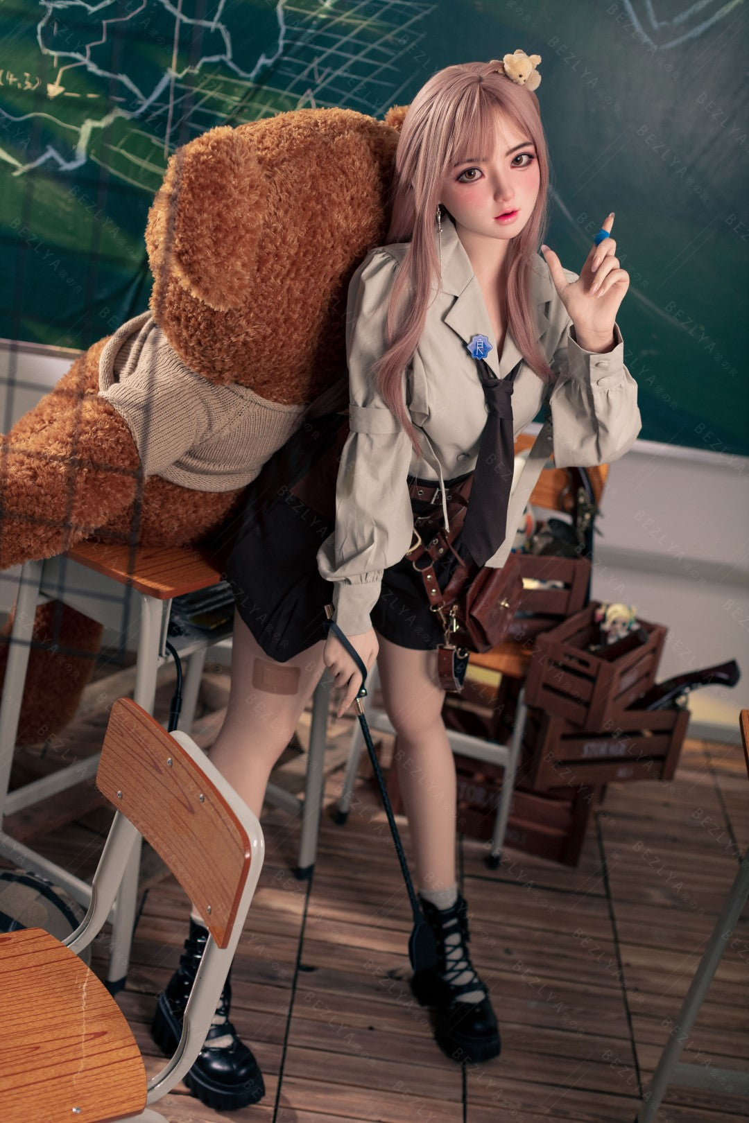 Convallaria-sekspop (Bezlya Doll 155 cm B-cup 2.1 siliconen)