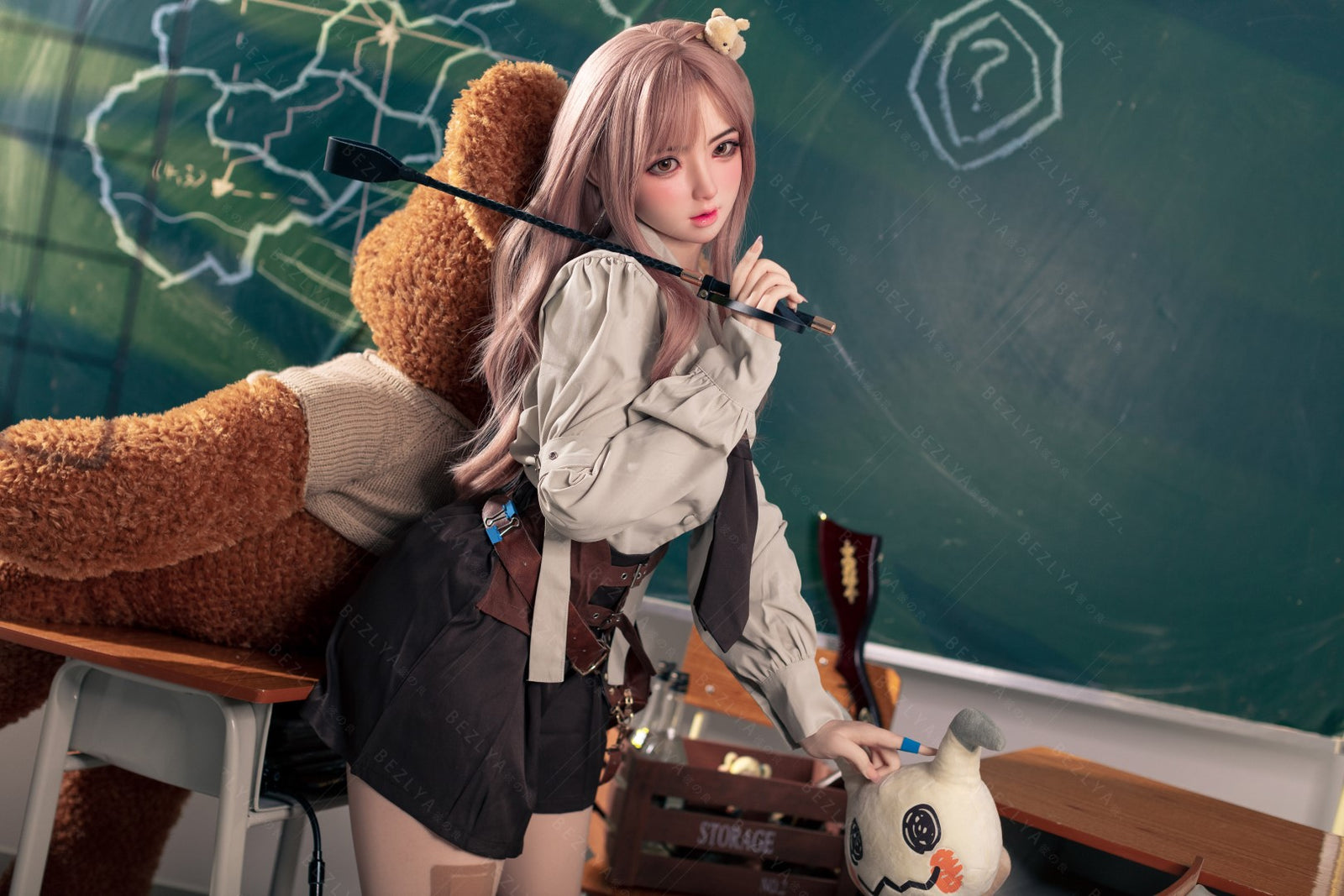 Convallaria-sekspop (Bezlya Doll 155 cm B-cup 2.1 siliconen)