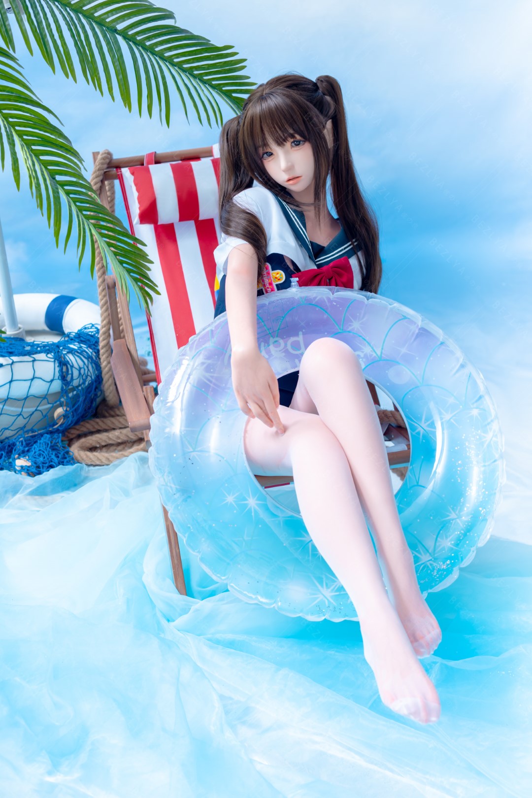 Chunmomo-sekspop (Bezlya Doll 159 cm C-cup 2.2CF siliconen)