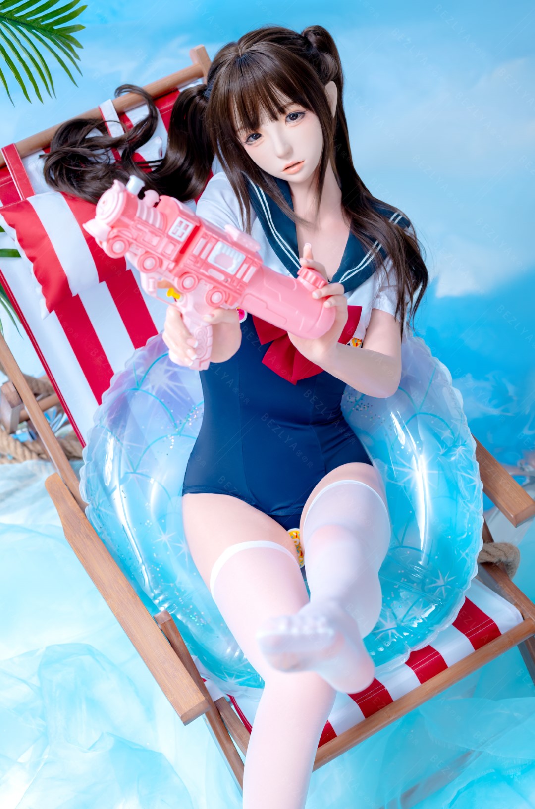 Chunmomo-sekspop (Bezlya Doll 159 cm C-cup 2.2CF siliconen)