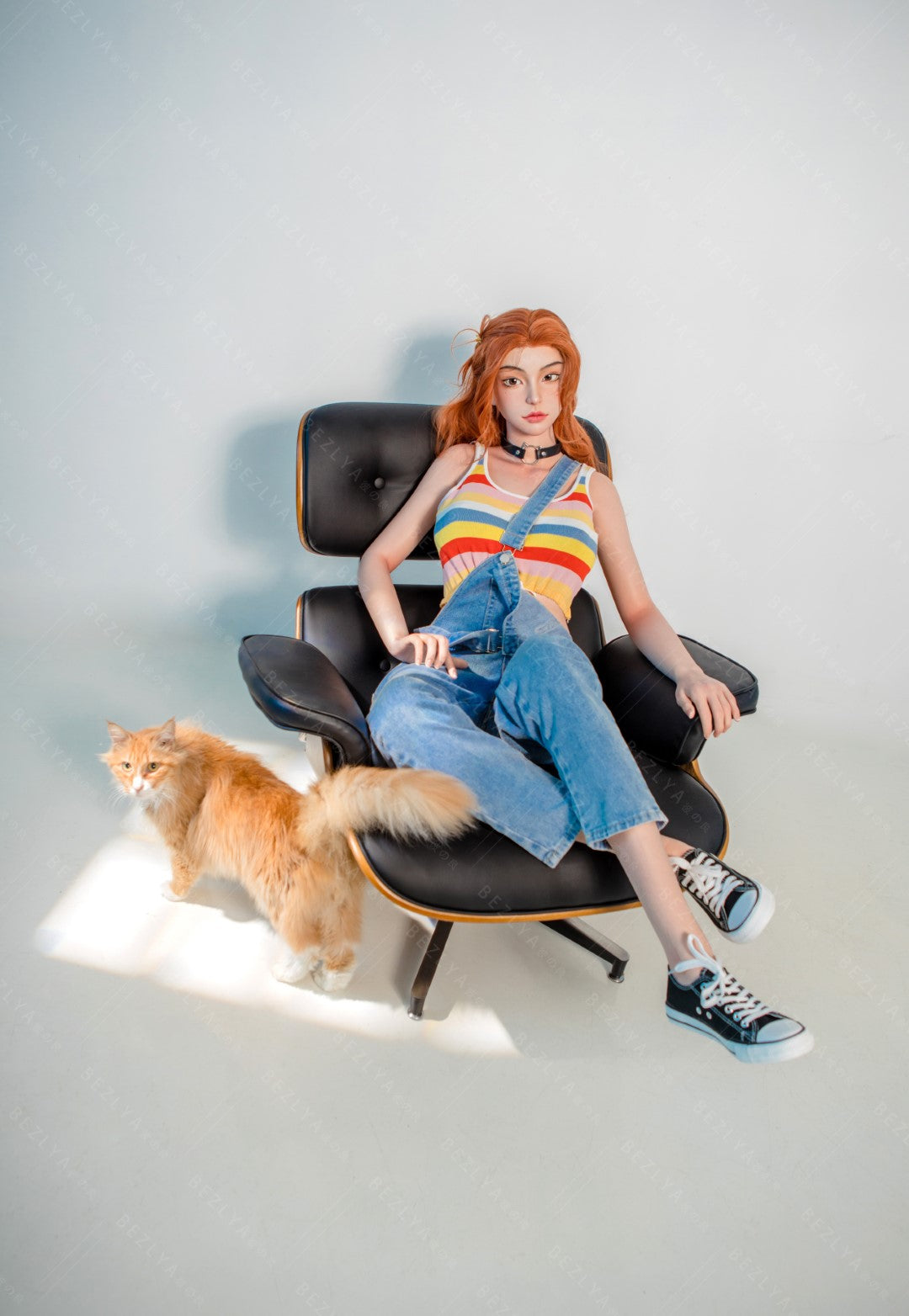 Aglaia-sekspop (Bezlya Doll 163 cm C-cup 2.1 siliconen)