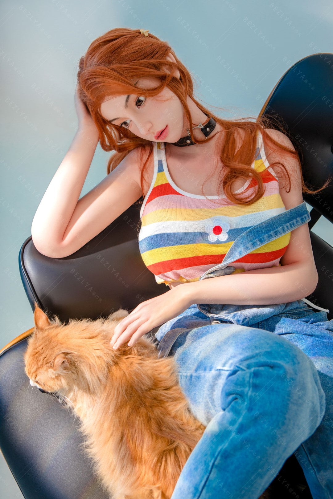 Aglaia-sekspop (Bezlya Doll 163 cm C-cup 2.1 siliconen)