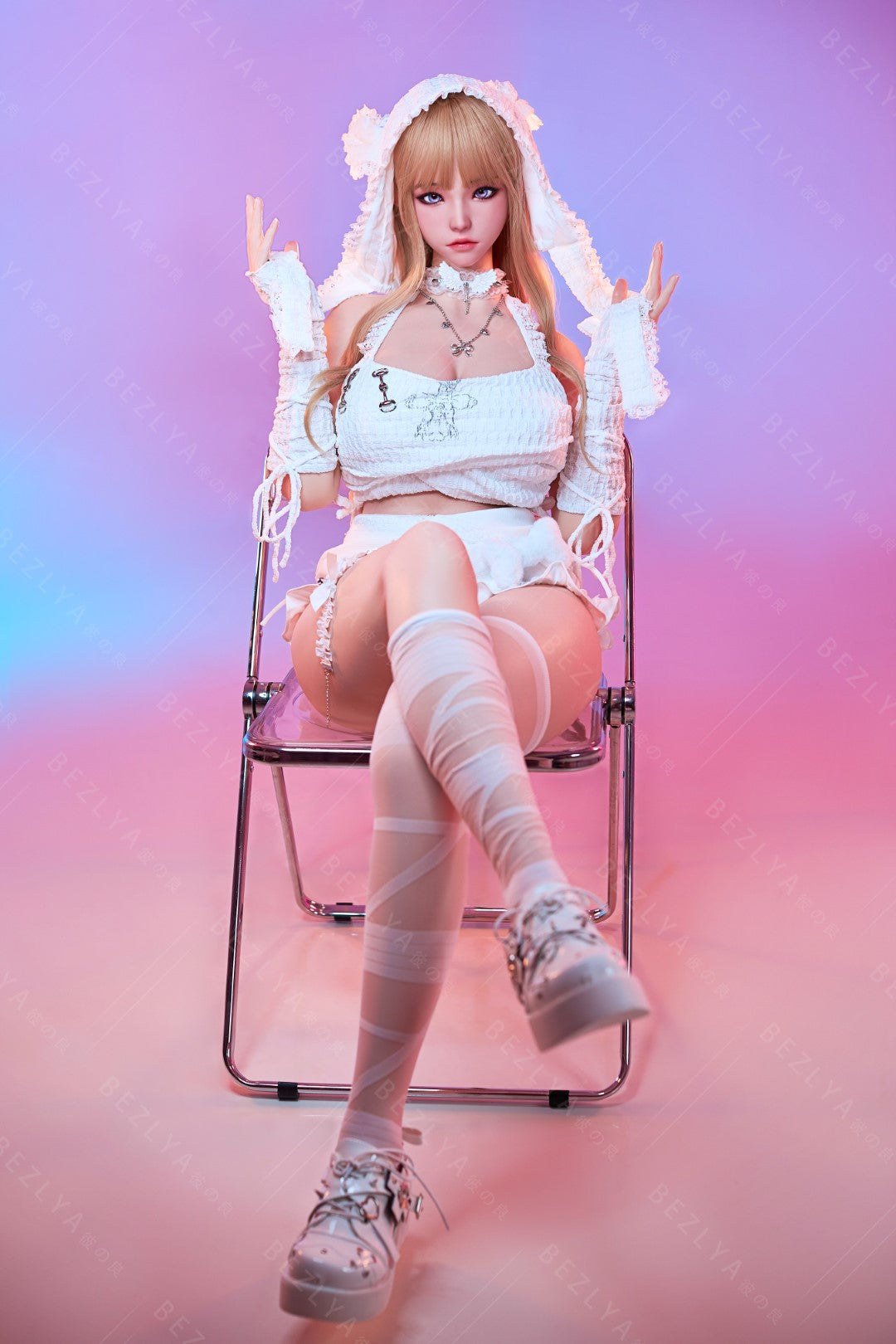 Calla sekspop (Bezlya Doll 155 cm E-cup 2.2CF siliconen)