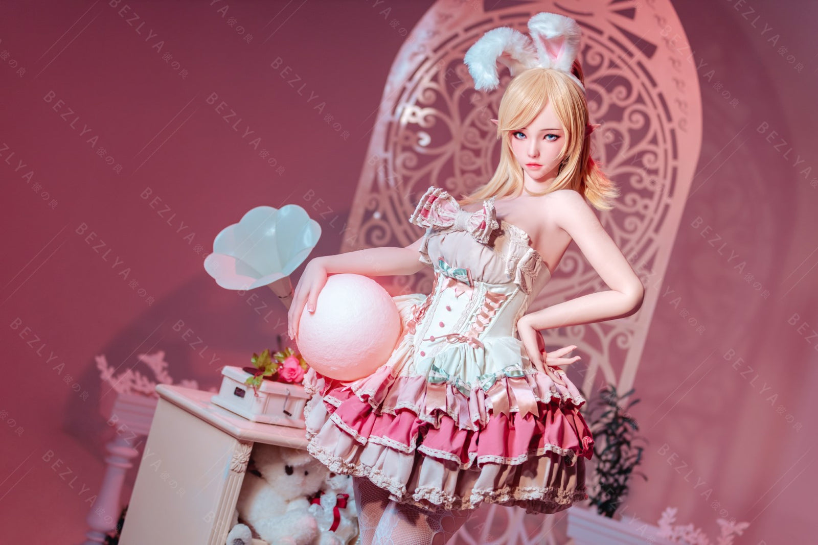 Calla sekspop (Bezlya Doll 155 cm E-cup 2.2CF siliconen)